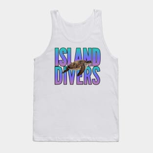 Scuba diving t-shirt designs sea turtle Tank Top